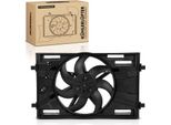 Frankberg 1X Radiatore Motore Ventola Singola Con Telaio Ventola Radiatore Vw Golf Passat Audi A3 Skoda Octavia Seat
