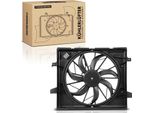 Frankberg 1X Radiatore Motore A Ventola Singola Con Telaio Ventola Radiatore Jeep Grand Cherokee Iv Wk Dodge Durango Wd