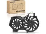 Frankberg 1X Ventola Di Raffreddamento Motore Doppia Ventola Senza Telaio Ventola Radiatore Audi A6 4F2 4F5 C6 2004-2011 2.7L-4.2L