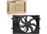 Frankberg 1X Radiatore Motore Monoventola Con Telaio Ventola Radiatore Vw Golf Vii Touran Audi A3 Seat Leon Skoda