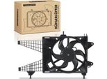 Frankberg 1X Radiatore Motore Monoventola Con Telaio Ventola Radiatore Fiat Idea Punto Lancia Musa Ypsilon
