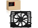 Frankberg 1X Radiatore Motore Ventola Singola Con Telaio Ventola Radiatore Vw Touareg 7P5 Porsche Cayenne 92A 3.6L 2012-2017