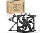 Frankberg 1X Radiatore Motore Ventola Singola Con Telaio Ventola Radiatore Opel Corsa C F08 X01 Combo Tigra Twintop