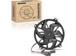 Frankberg 1X Radiatore Motore Monoventola Con Telaio Ventola Radiatore CitroëN C5 C6 Peugeot 407 2.0L-3.0L