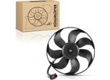 Frankberg 1X Radiatore Motore Ventola Singola Senza Telaio Ventola Radiatore Vw Golf Iv 1J Bora Audi A3 8L1 Tt 1.8L-3.2L