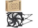Frankberg 1X Ventola Di Raffreddamento Motore Singola Con Telaio Ventola Radiatore Opel Astra G Cc F08 T98 Astra H Zafira A