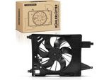 Frankberg 1X Radiatore Motore Monoventola Con Telaio Ventola Radiatore Renault Kangoo KW0/1 FW0/1 1.2L 1.5L 1.6L