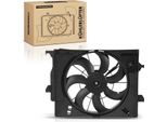 Frankberg 1X Radiatore Motore A Ventola Singola Con Telaio Ventola Radiatore Hyundai Accent Iv Rb Kia Rio Iii Ub 1.4L 1.6L