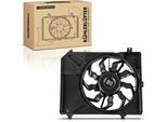 Frankberg 1X Radiatore Motore Ventola Singola Con Telaio Ventola Radiatore Hyundai I10 Pa 1.1L 2007-2010