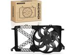 Frankberg 1X Radiatore Motore A Ventola Singola Con Telaio Ventola Radiatore Ford Transit Bus/Van Transit Tourneo
