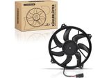 Frankberg 1X Radiatore Motore Monoventola Con Telaio Ventola Radiatore Peugeot 307 Break 3E 3A Sw 1.4L-2.0L