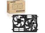 Frankberg 1X Radiatore Motore Doppia Ventola Con Telaio Ventola Radiatore Ford C-Max 2 Focus 3 Kuga 2 1.5L 2.0L