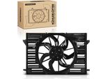 Frankberg 1X Ventola Di Raffreddamento Motore Singola Con Telaio Ventola Radiatore Audi A4 8W A6 4A A7 Q7 Q8 2.0 3.0 4.0L
