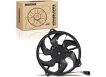 Frankberg 1X Radiatore Motore Monoventola Con Telaio Ventola Radiatore CitroëN C4 Peugeot 307 308