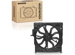 Frankberg 1X Ventola Di Raffreddamento Motore Singola Con Telaio Ventola Radiatore Bmw E70 3.0D 3.0Sd Xdrive30D E71 E72 2006-2014