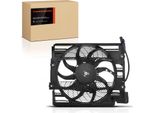 Frankberg 1X Radiatore Motore A Ventola Singola Con Telaio Ventola Radiatore Bmw Serie 5 E39 520I-540I