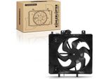 Frankberg 1X Radiatore Motore Monoventola Con Telaio Ventola Radiatore CitroëN C2 C3 Peugeot 1007 1.1L-1.6L 16V Hdi