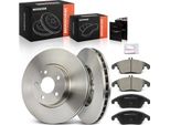 Frankberg 2X Dischi Freno 4X Pastiglie Freno Asse Anteriore Per Mercedes-Benz Classe C W204 Classe E W212 Slk R172