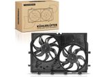 Frankberg 1X Radiatore Motore A Doppia Ventola Con Telaio Ventola Radiatore CitroëN Jumper Fiat Ducato Peugeot Boxer