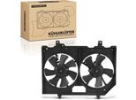 Frankberg 1X Radiatore Motore Doppia Ventola Con Telaio Ventola Radiatore Nissan X-Trail T30 2001-2013 2.0 2.5 4X4