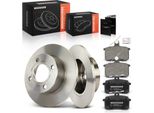 Frankberg 2X Dischi Freno 4X Pastiglie Freno Asse Posteriore Per Audi 80 8C B4 80 Avant 1.6L 1.9L 2.0L 1991-1996