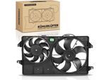 Frankberg 1X Radiatore Motore A Doppia Ventola Con Telaio Ventola Radiatore Ford Tourneo Transit Connect 1.8L