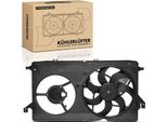 Frankberg 1X Radiatore Motore A Doppia Ventola Con Telaio Ventola Radiatore Ford Transit Bus Fb Fc Fd Fs Fz Fa Ff Fm Fn