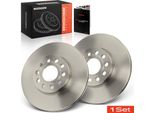 Frankberg 2X Dischi Freno Asse Anteriore Per Vw Golf Plus Sportsvan V Variant Vi Vii Jetta Iv Scirocco Touran