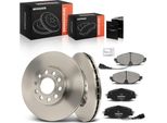 Frankberg 2X Dischi Freno 4X Pastiglie Freno Asse Anteriore Per Audi A3 Q2 Seat Leon Sc St Skoda Karoq Octavia Iii Combi