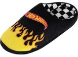 Hot Wheels - Pantofole Con Logo Per Uomo NS9477 (41 Eu - 42 Eu) (Nero/Giallo)