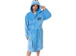 Sesame Street - Vestaglia Per Uomo/Donna Unisex, Con Cappuccio NS9094 (S) (Blu)