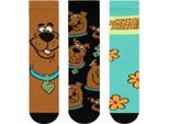 Scooby Doo - Calzini Per Uomo/Donna Unisex (Confezione Da 3) NS9600 (41 Eu - 45 Eu) (Colorati)