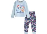 Bluey - Pigiama Con Pantaloni Lunghi Per Bambini, Disegno Natalizio, Maniche Lunghe NS9077 (92) (Colorato)