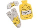 Winnie The Pooh - Copri Borraccia 3 Pezzi NS9605 (Taglia Unica) (Giallo/Bianco)