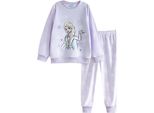 Frozen - Pigiama Con Pantaloni Lunghi Per Bambina NS9294 (104) (Viola)