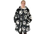 The Nightmare Before Christmas - Felpa Con Cappuccio Per Uomo/Donna Unisex NS9076 (Taglia Unica) (Nero)