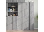 Maison Exclusive - Credenza Grigio Sonoma 45X42,5X185 Cm In Legno Ingegnerizzato