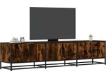 Maison Exclusive - Mobile Porta Tv Rovere Fumo 180X35X41 Cm In Truciolato