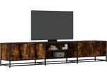 Maison Exclusive - Mobile Tv Rovere Fumo 210X35X41 Cm In Truciolato