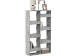 Maison Exclusive - Libreria Grigio Cemento 100X33X175 Cm In Legno Multistrato