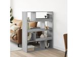 Maison Exclusive - Libreria Grigio Sonoma 100X33X125,5 Cm In Legno Multistrato