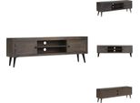 Vidaxl Mobile Tv In Legno Massiccio Di Mango 140 X 30 X 45 Cm - Mobili Tv