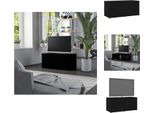 Mobile Tv Vidaxl Nero 80X34X36 Cm In Legno - Mobili Tv