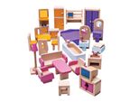 Bigjigs Toys Mobili In Legno Per La Casa Delle Bambole