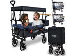 Carretto Con Tetto Per Bambini Protezione Dalla Pioggia Protezione Dagli Insetti Ruote Piroettanti Con Freno Estensibile 80 Kg Carretto Pieghevole