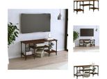 Vidaxl Mobile Tv Marrone Effetto Rovere 102X35X45,5 Cm Materiale A Base Di Legno - Mobili Tv