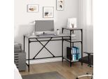 Maison Exclusive - Scrivania Con Scaffale Grigio Sonoma 135X50X90 Cm Materiale Ligneo