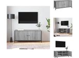 Vidaxl Mobile Tv Con Ante Grigio Sonoma 102X35X45 Cm In Legno - Mobili Tv