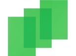 Displast A4 Copertine Per Rilegatura In Polipropilene 450 Micron Confezione Da 100U Verde Traslucido