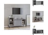Vidaxl Mobile Tv Grigio Sonoma 100X35X55 Cm In Legno - Mobili Tv